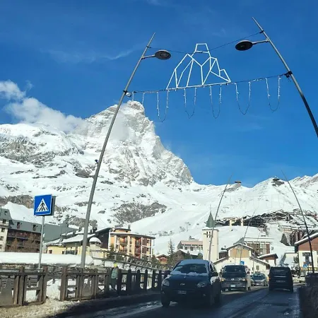 דירה Beautiful 3-room Ski-in Ski-out Cervinia ברויל-קרוויניה